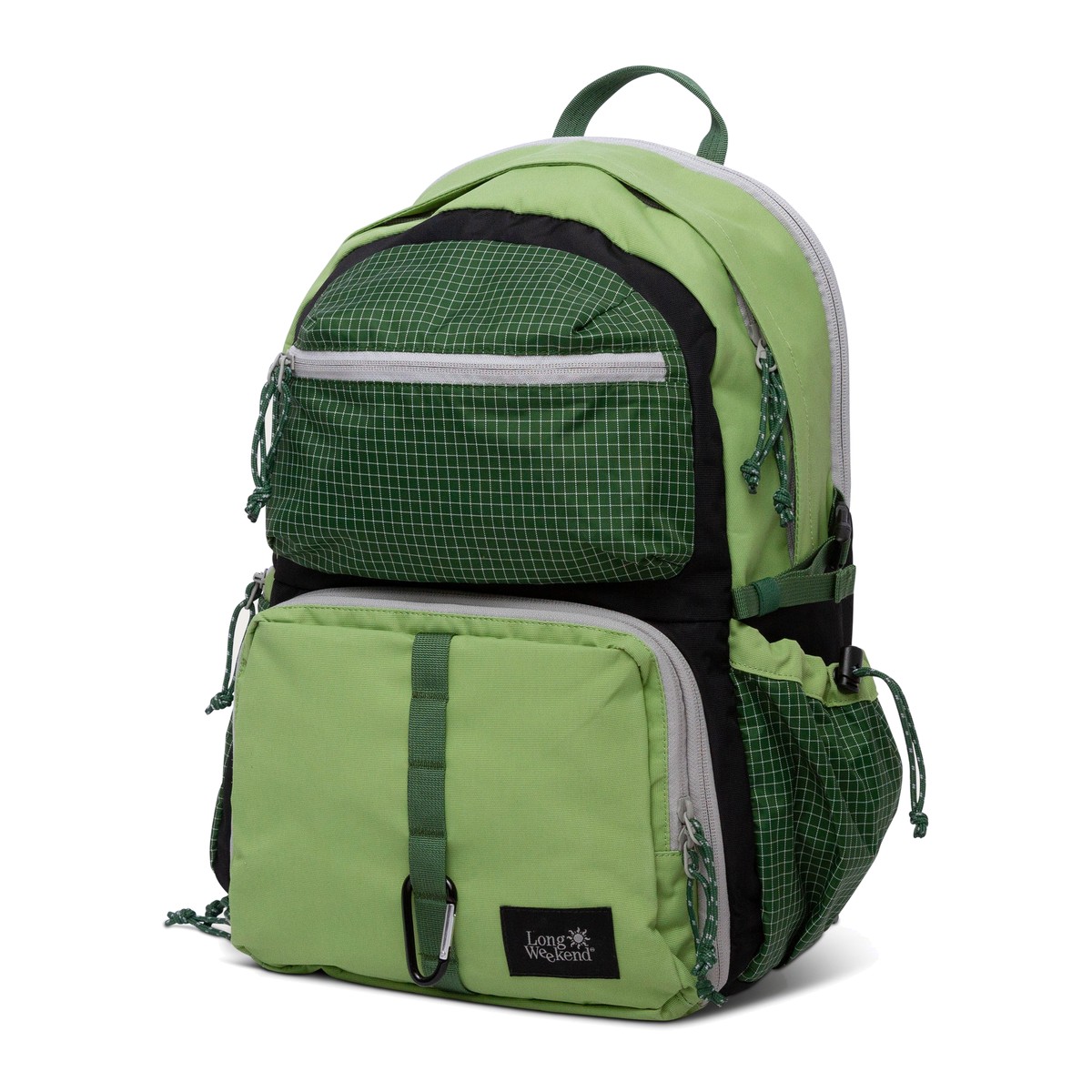 Long Weekend Morro Backpack – Moss, pohled zepředu