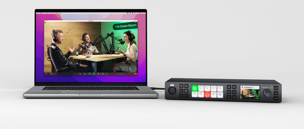 ATEM 1 M/E Constellation 4K – Webkamera pro Zoom, Teams i streaming
