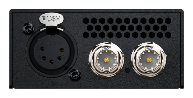 Blackmagic 2110 IP Mini BiDirect 12G SFP – Kontrolky a nastavení
