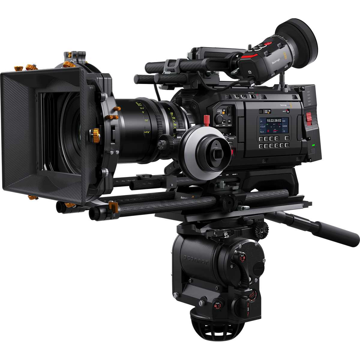 Blackmagic URSA Cine 12K LF, pohled zepředu