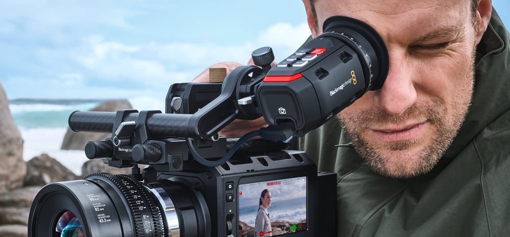 Blackmagic PYXIS 6K EF – Volitelný hledáček a monitor