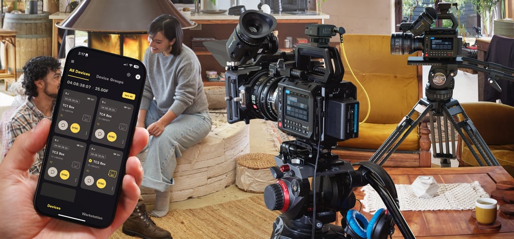 Blackmagic PYXIS 6K EF – Timecode a vícekamerová synchronizace