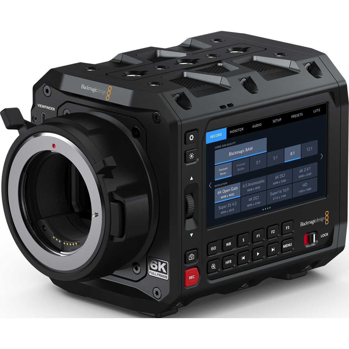 Blackmagic PYXIS 6K EF s uzamykatelným EF bajonetem