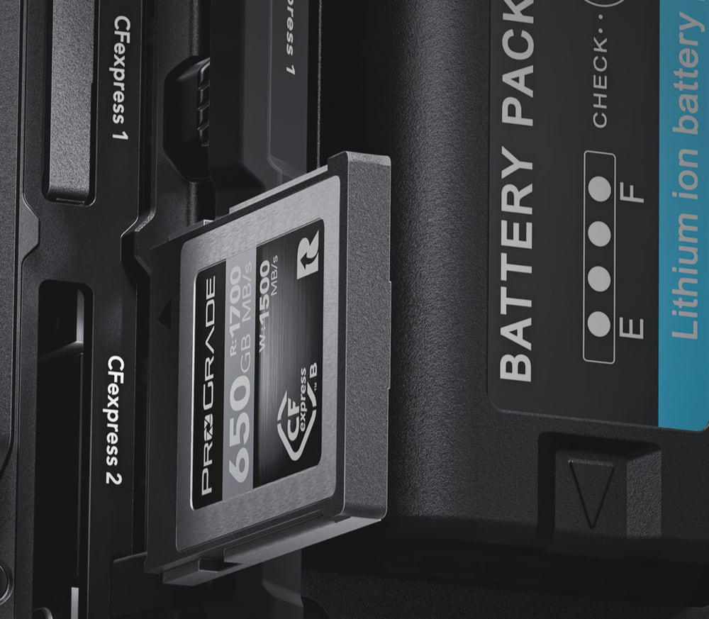 Blackmagic PYXIS 6K PL – Dva sloty CFexpress