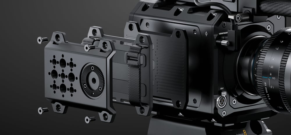 Blackmagic PYXIS 6K PL – Boční destičky pro příslušenství