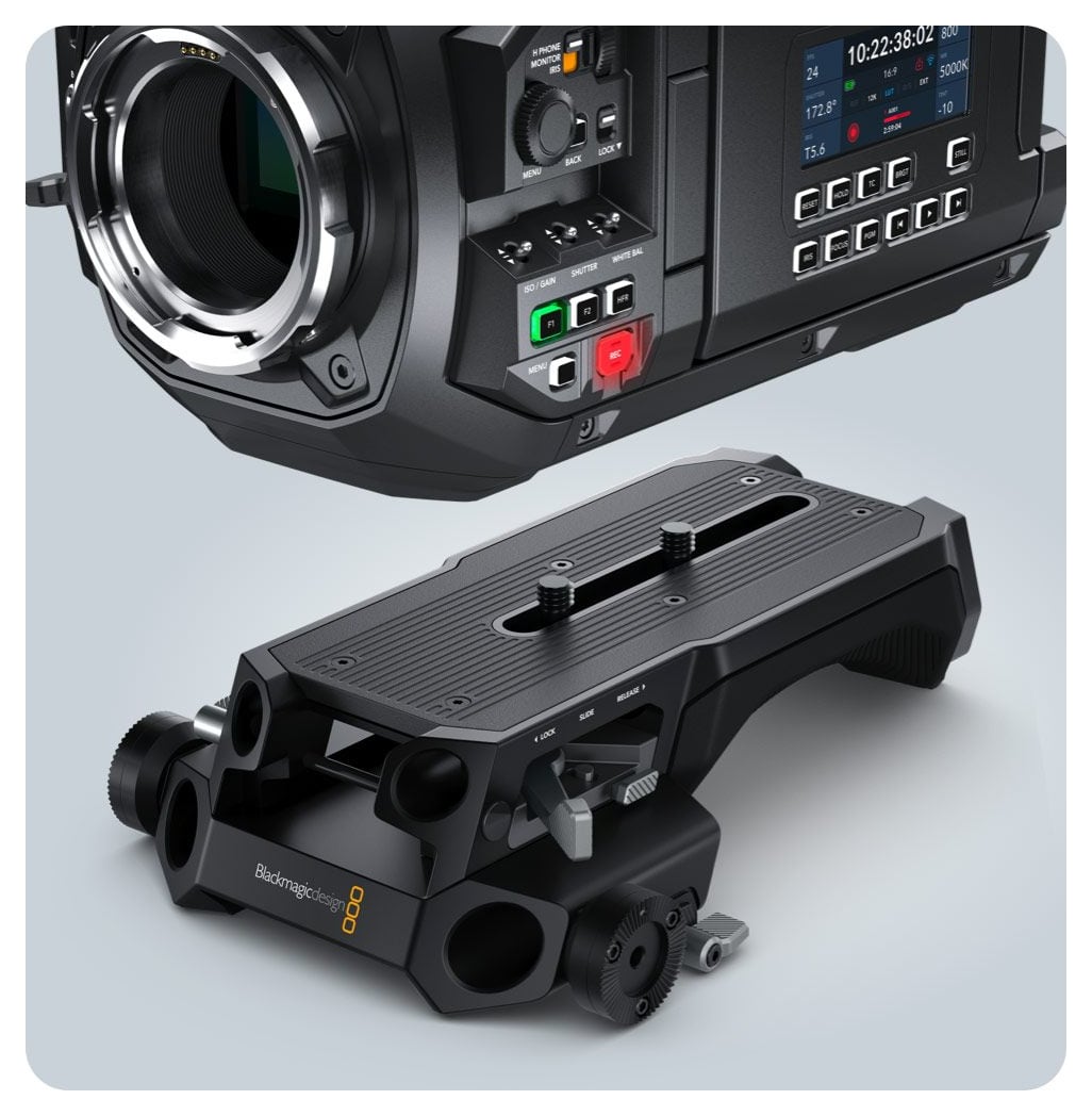 Blackmagic URSA Cine Baseplate 19 – Rychlé nasazení kamery