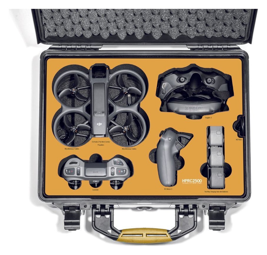 HPRC 2500 – Výplň na míru pro DJI Avata 2