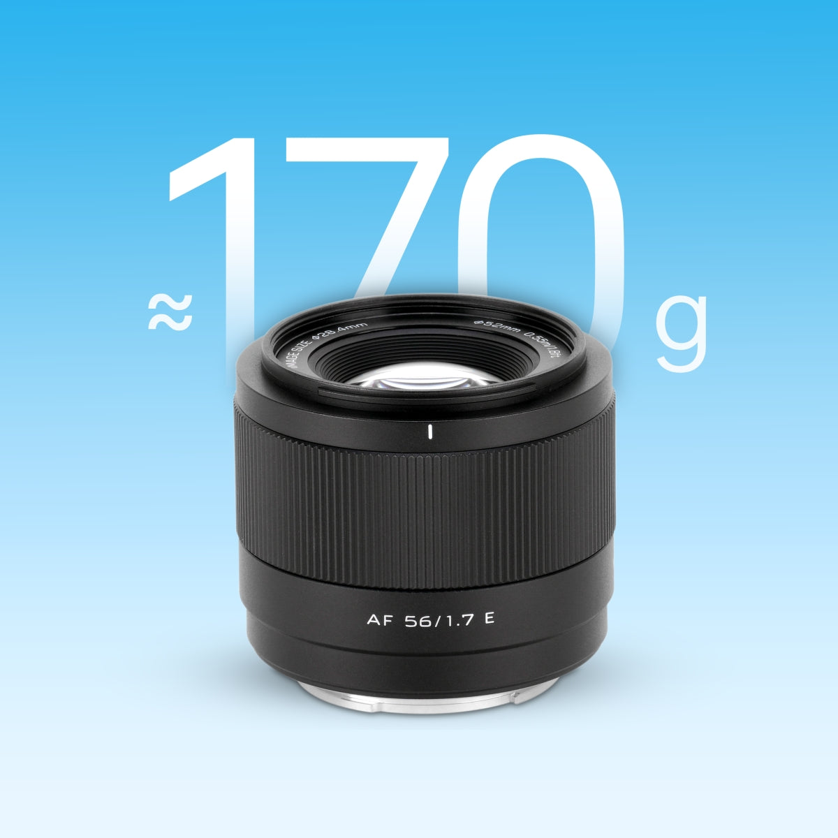 Lehká konstrukce Viltrox AF 56/1.7 E