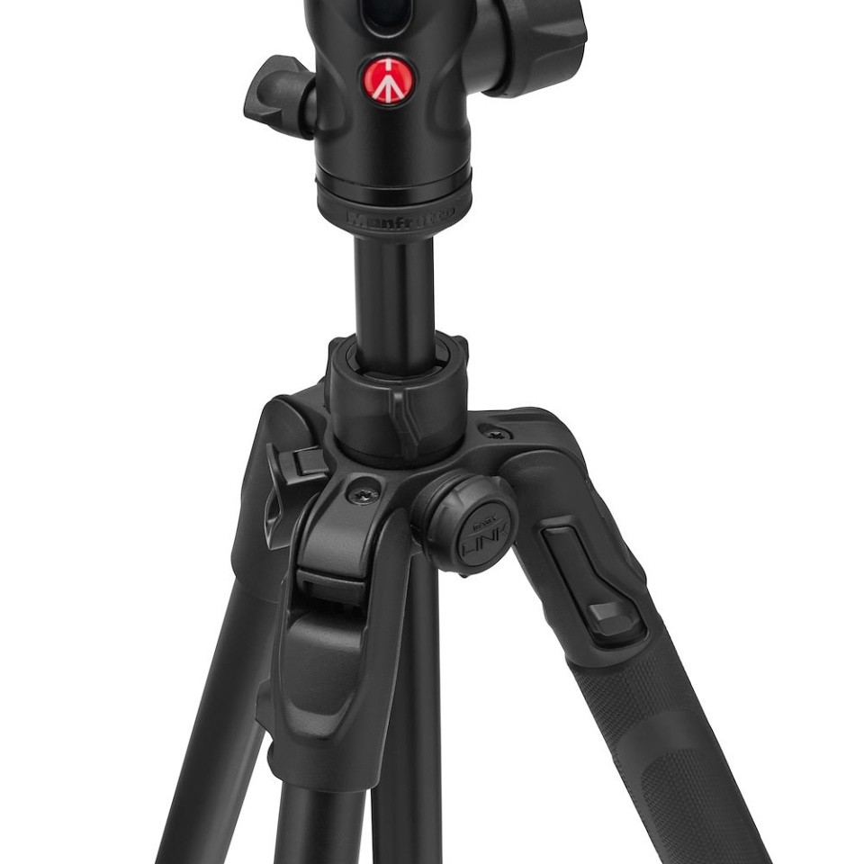 Volič úhlu nohou a Easy Link na stativu Manfrotto Befree Advanced AS