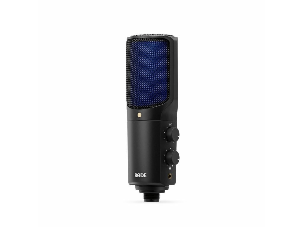 Profesionální USB-C kondenzátorový mikrofon s převodem 24 bitů/48 kHz, předzesilovačem Revolution Preamp, DSP APHEX a monitoringem ve sluchátkách bez latence.