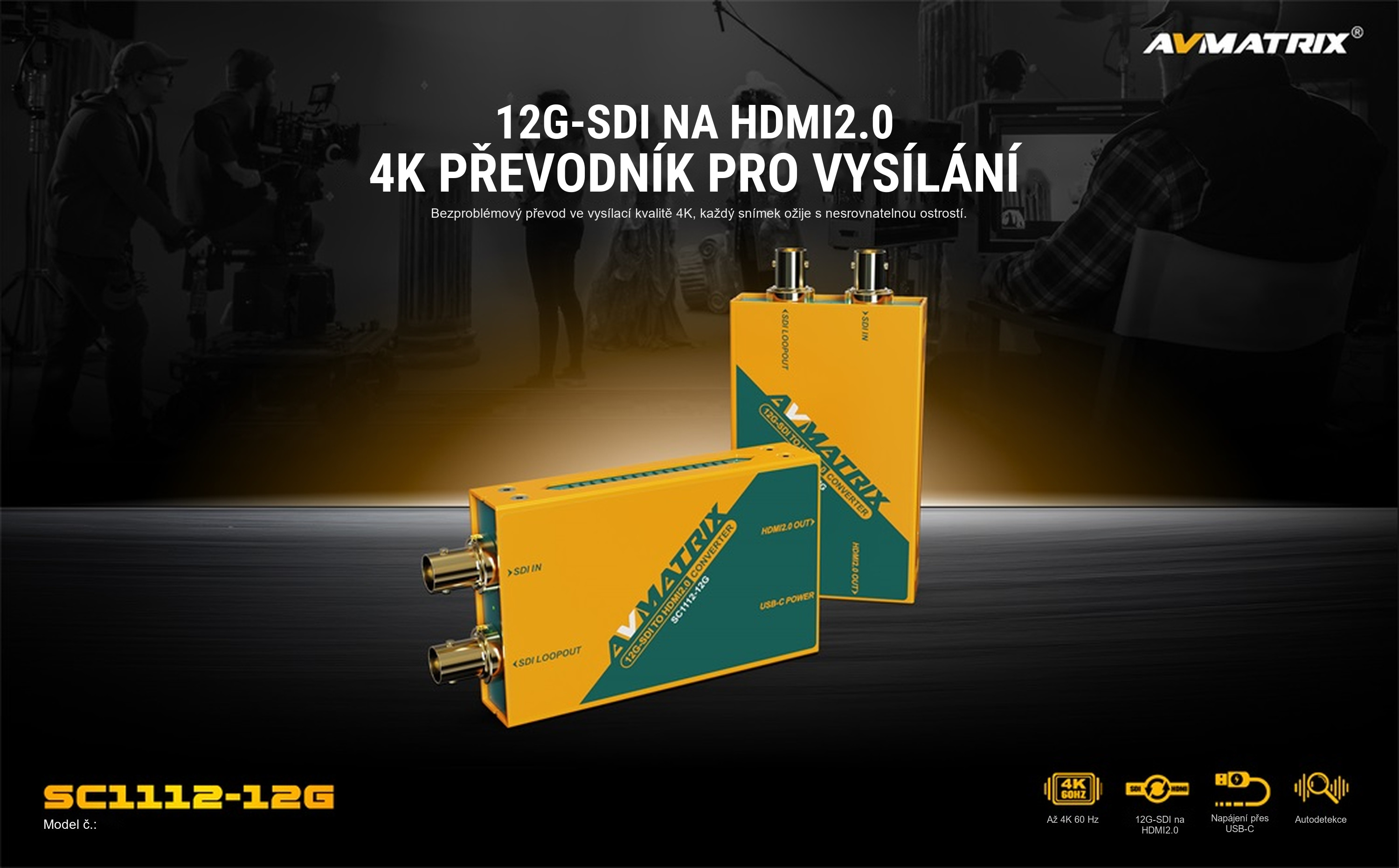 AVMATRIX SC1112-12G – infografika