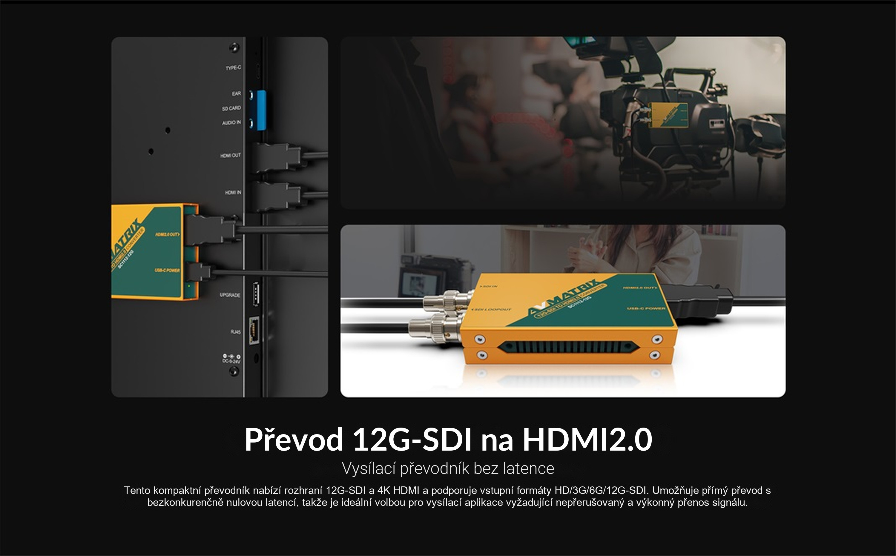 AVMATRIX SC1112-12G – infografika