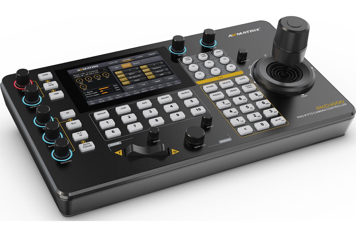 AVMATRIX PKC4000-NDI – Pohled zblízka