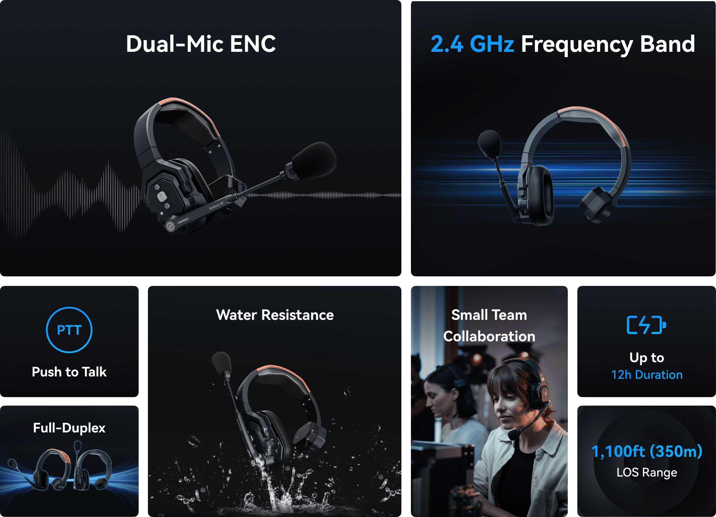 Solidcom SE dual-mic ENC