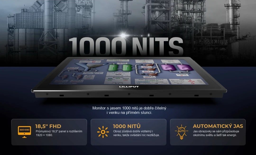 Lilliput TK-1850/T – infografika 1