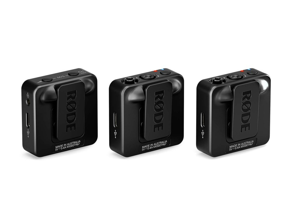 Černý dvoukanálový systém Wireless GO třetí generace s interním 32bit float záznamem, GainAssist a přenosem Series IV s dosahem až 260 metrů.