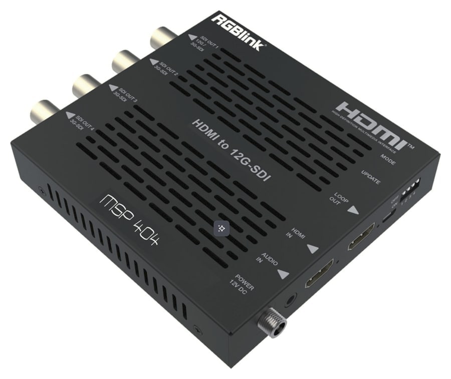 HDMI na 12G-SDI nebo 4× 3G-SDI