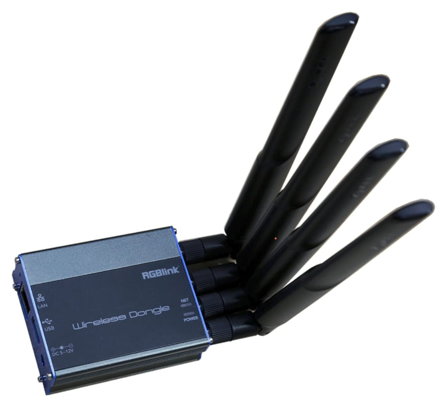 Bezdrátový 5G dongle s porty LAN a USB