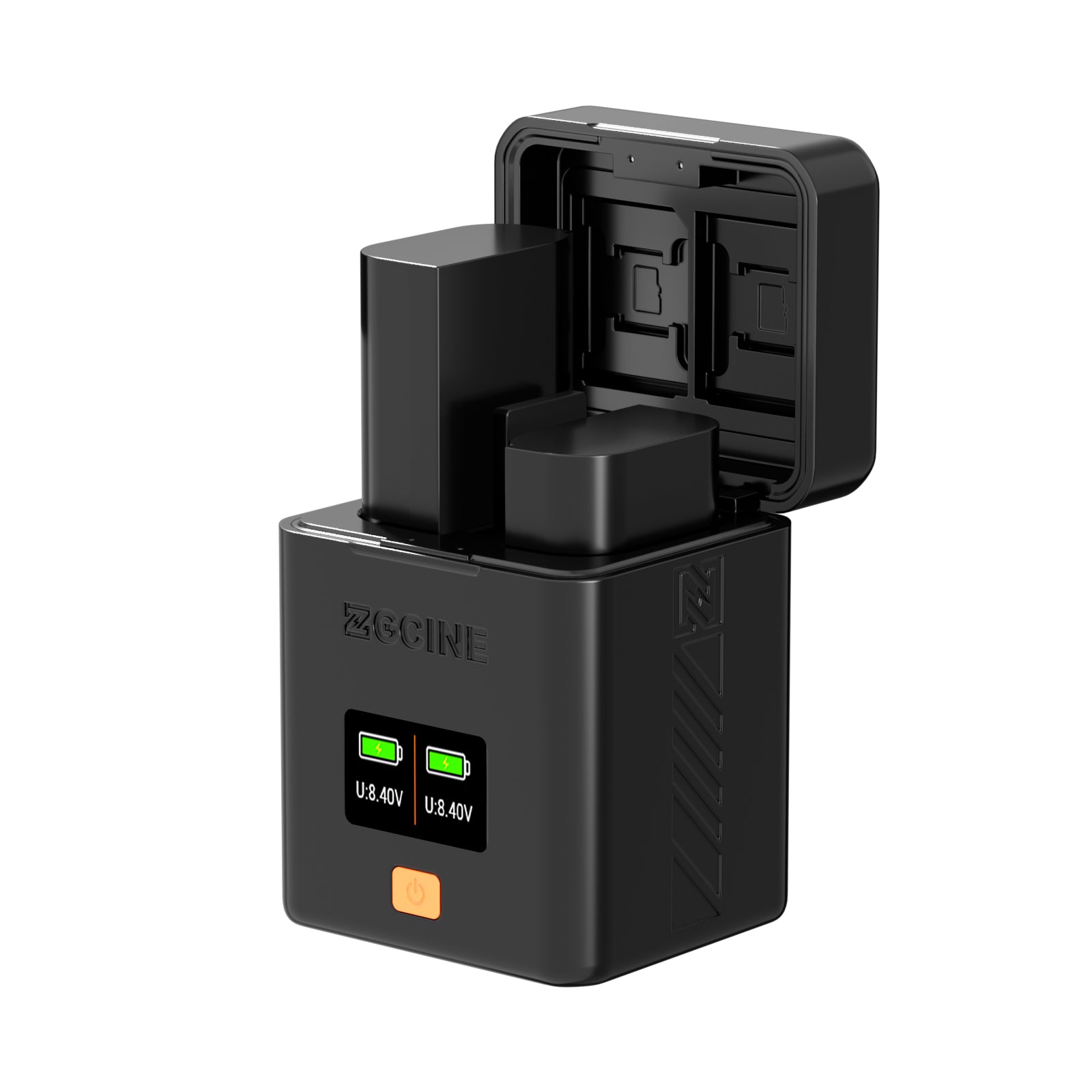 ZGCINE PS-BLK22 USB-C PD Charging Case for Panasonic DMW-BLK22 Battery