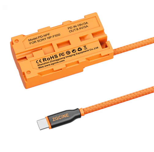 Sony NP-F dummy battery detail