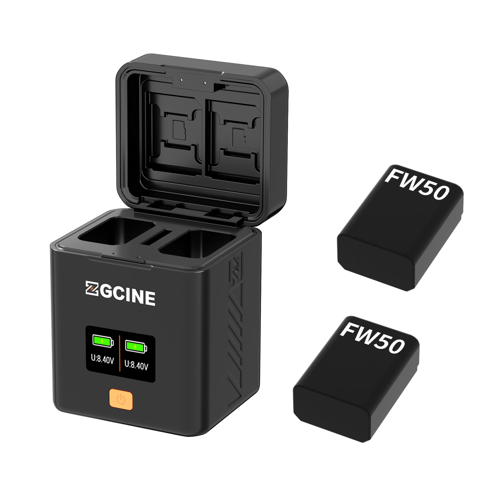 Sony NP-FW50 charging case detail