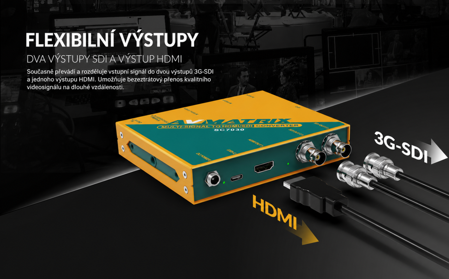 AVMATRIX SC7030 – infografika