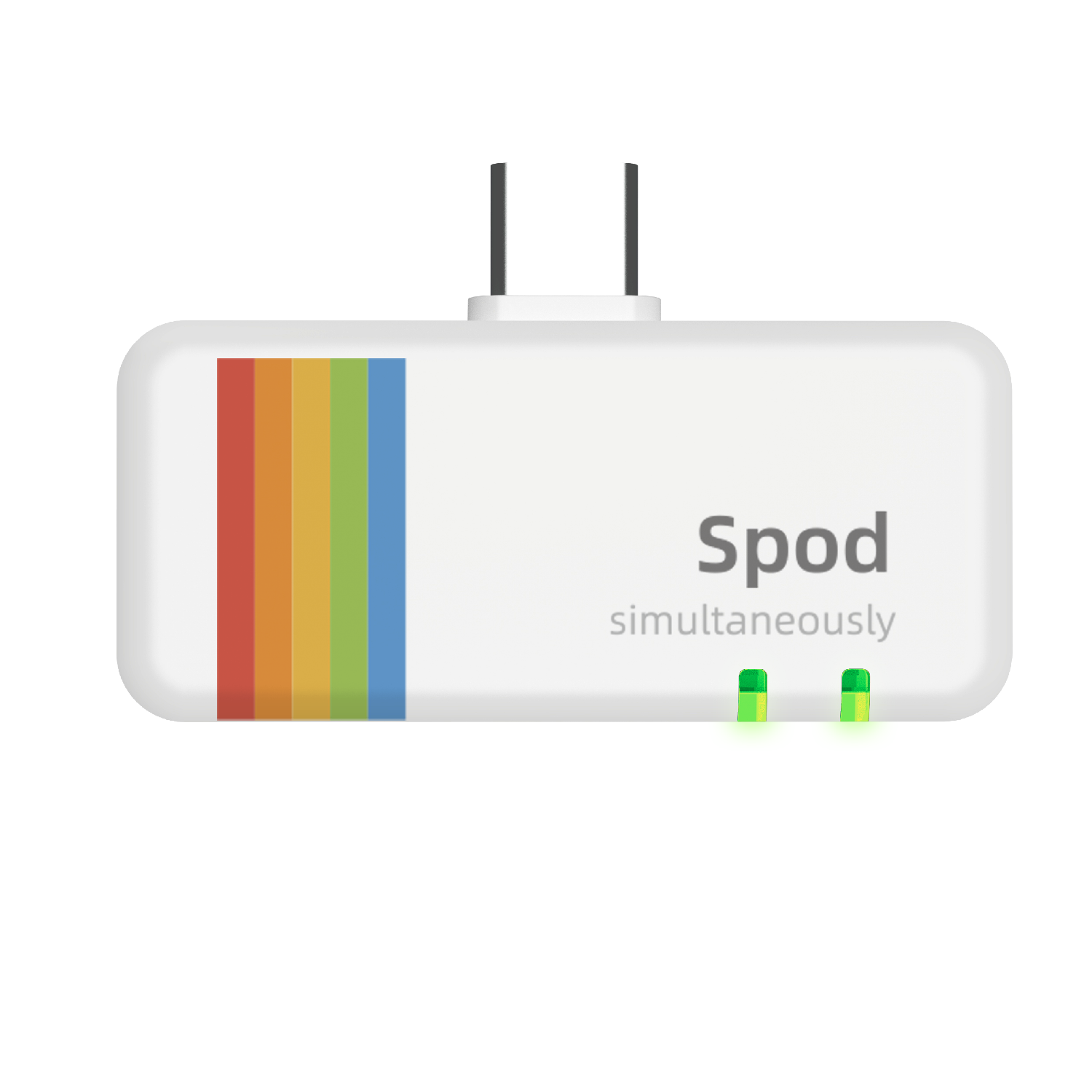 Close-up of the KateLuo Spod receiver