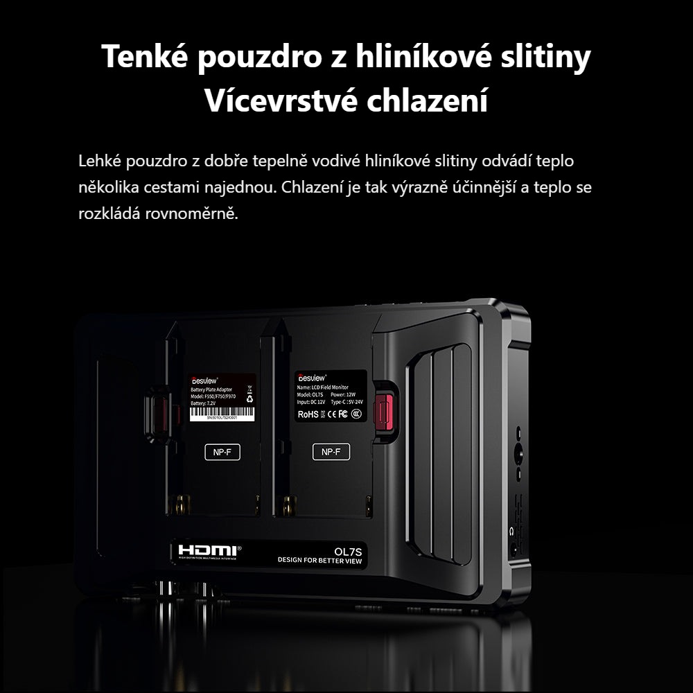 Desview OL7S – Pouzdro z hliníkové slitiny