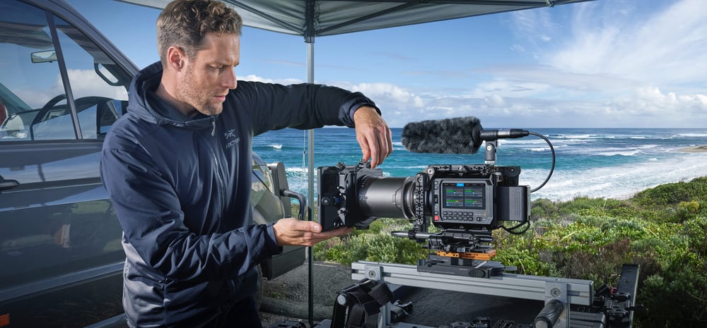 Blackmagic PYXIS 12K EF – Profesionální zvuk