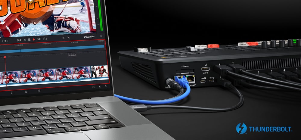 ATEM Mini Extreme ISO G2 – Thunderbolt pro záznam i přehrávání
