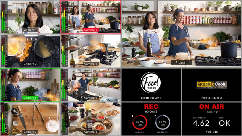 ATEM Mini Extreme ISO G2 – Multiview až se 16 náhledy