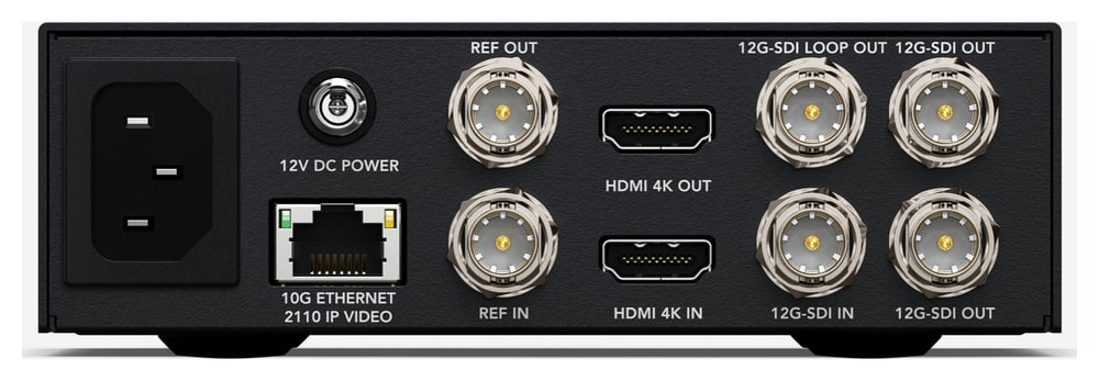 Blackmagic 2110 IP UpDownCross 12G – Převod bez kompromisů v živém řetězci