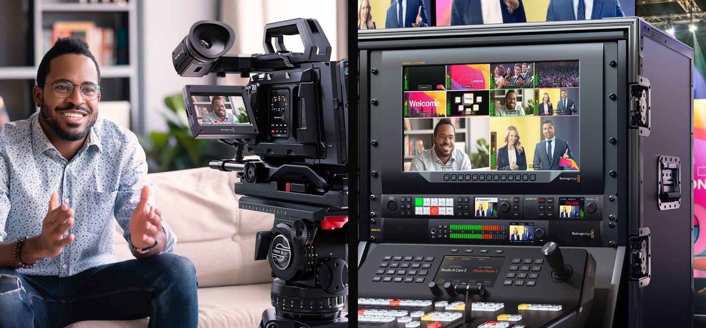 Blackmagic Streaming Encoder 4K – Vysílací spojení s dekodérem