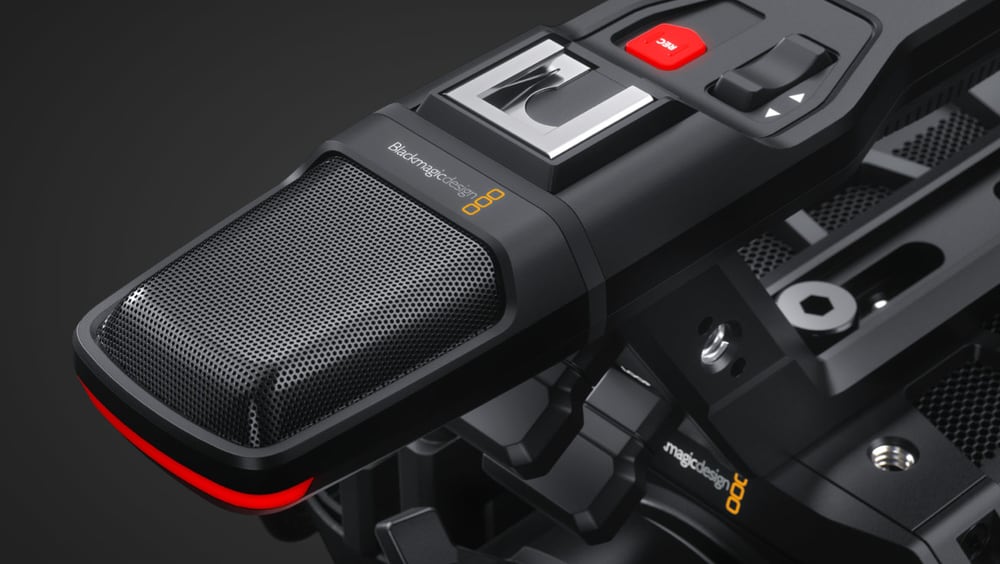 Blackmagic Design PYXIS Pro Handle – Stereo mikrofon a ovládání