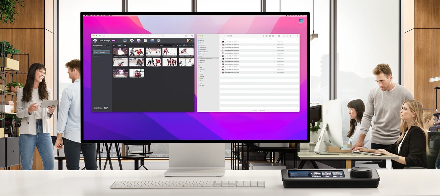 HyperDeck Shuttle 4K Pro 2TB – Blackmagic Cloud a proxy soubory