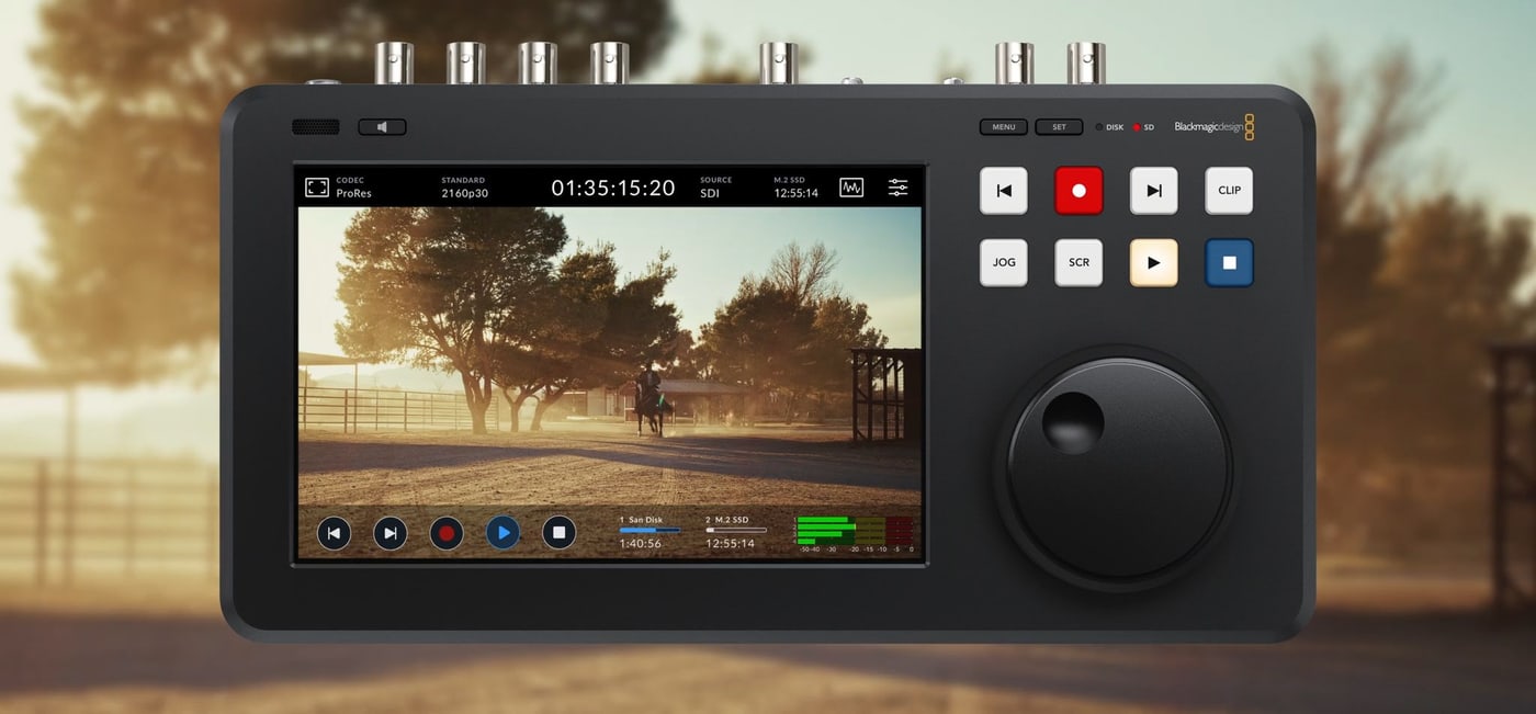 HyperDeck Shuttle 4K Pro 2TB – HDR a široký gamut