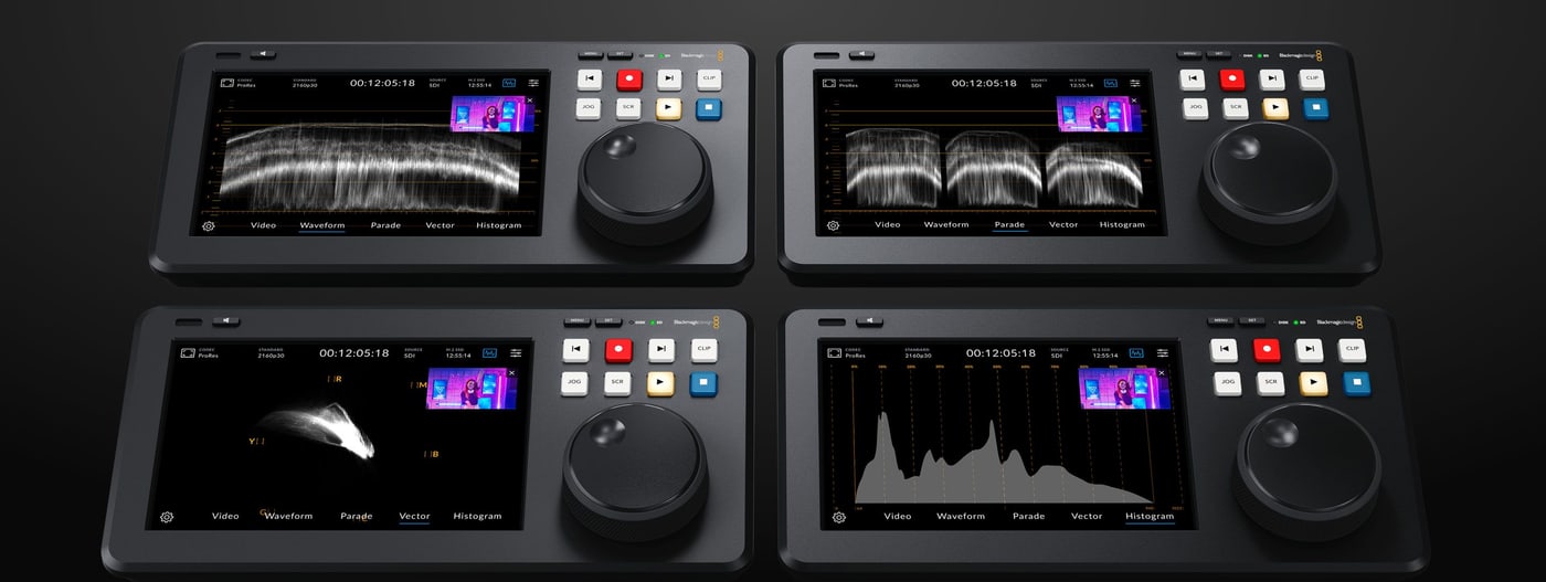 HyperDeck Shuttle 4K Pro 2TB – Vysílací měřicí nástroje