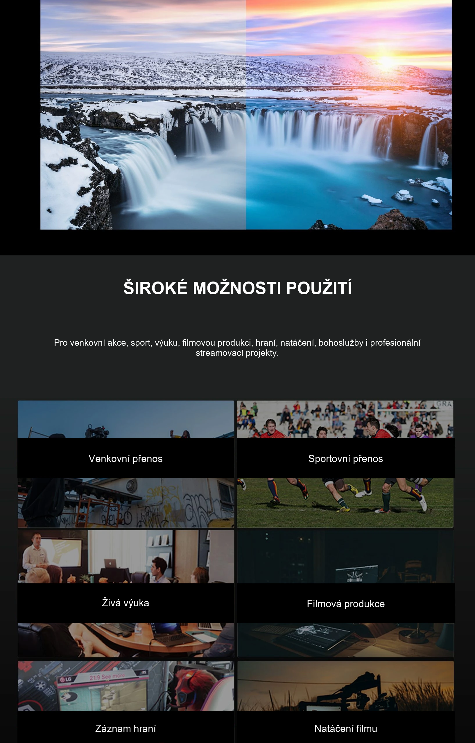 Od živého vysílání po produkci