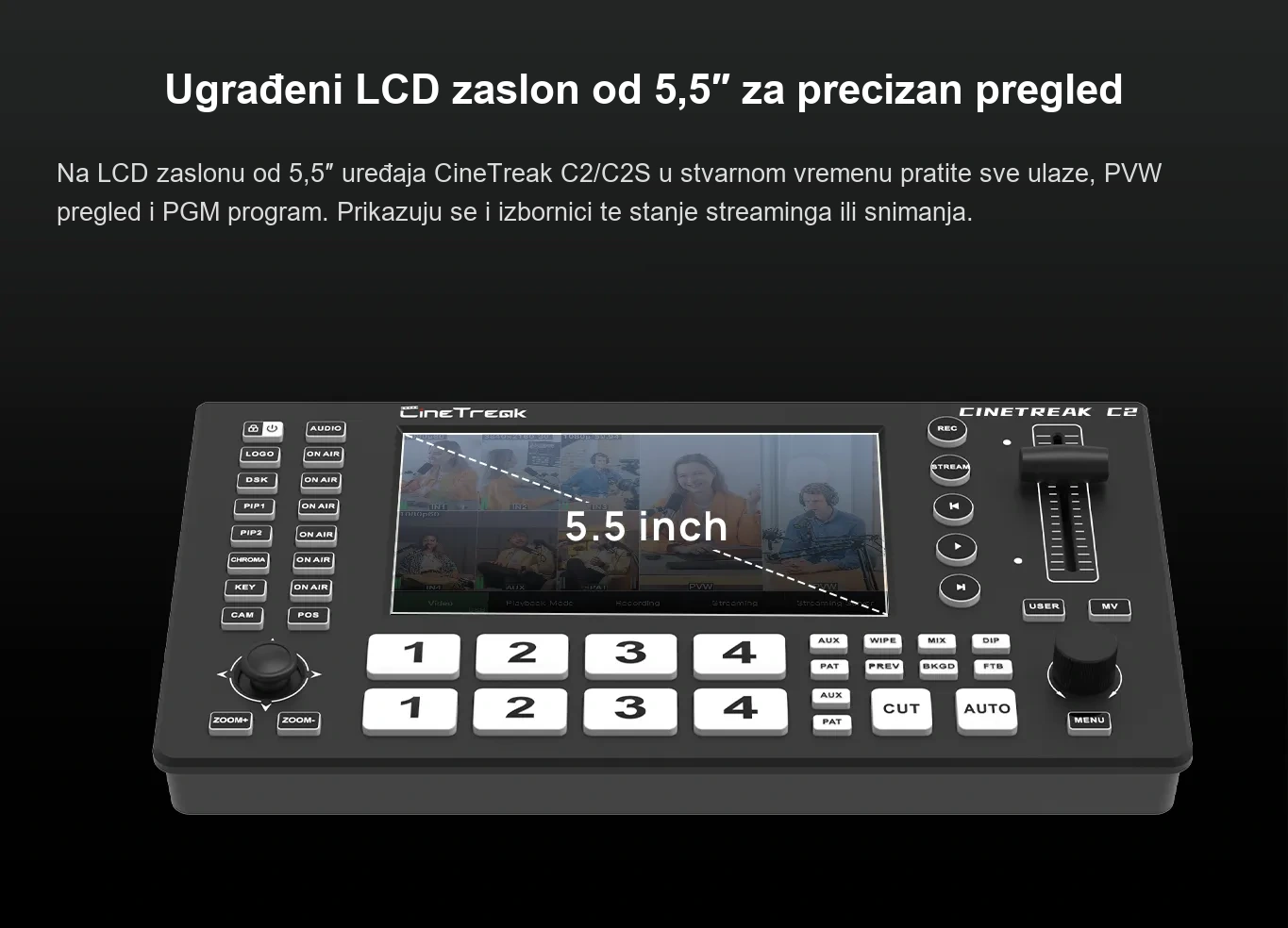 CineTreak Cinelive C2