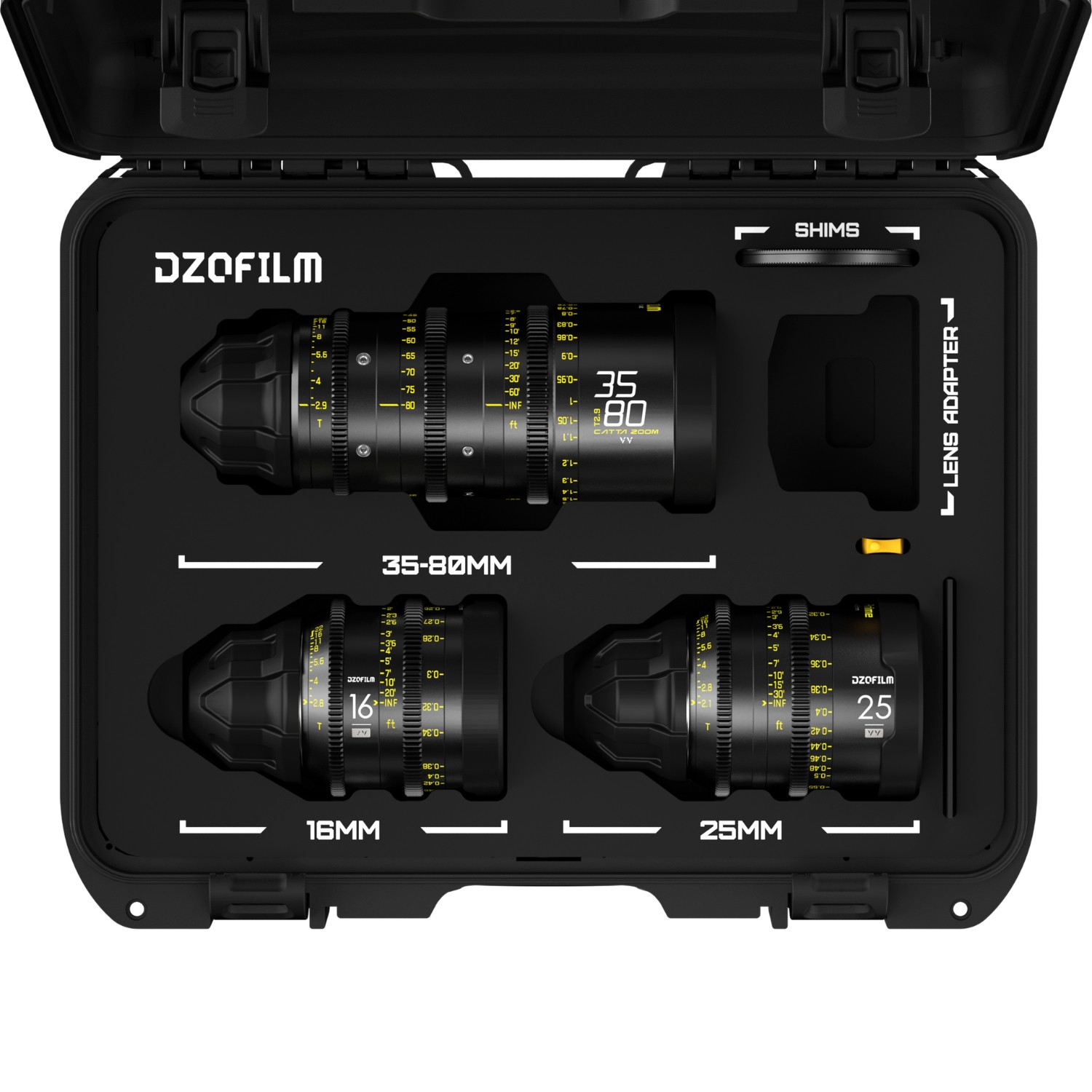 DZOFILM Education Promotion Set Y24 with three lenses