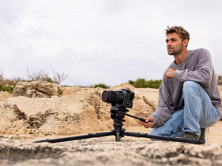 Manfrotto ONE Carbon při práci