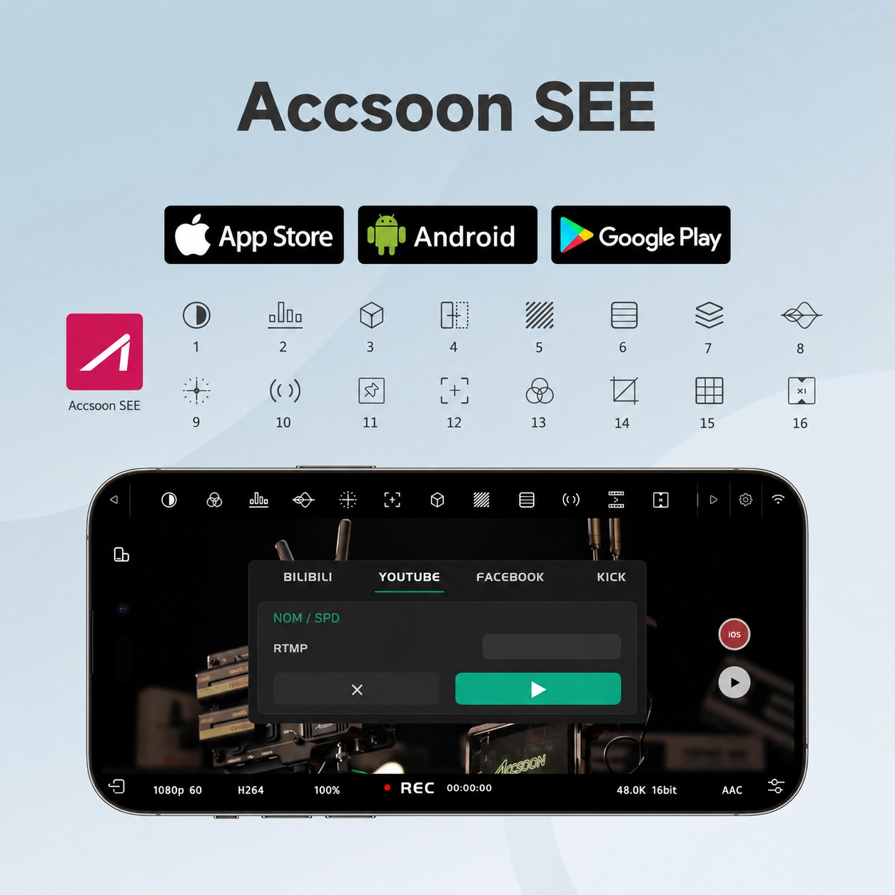 Accsoon CineView SE · Náhled v Accsoon SEE