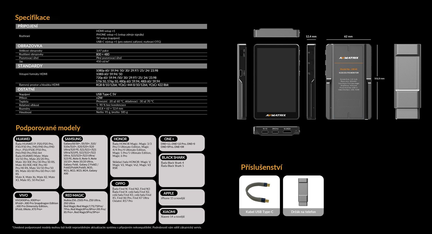 AVMATRIX VM40 – infografika 12