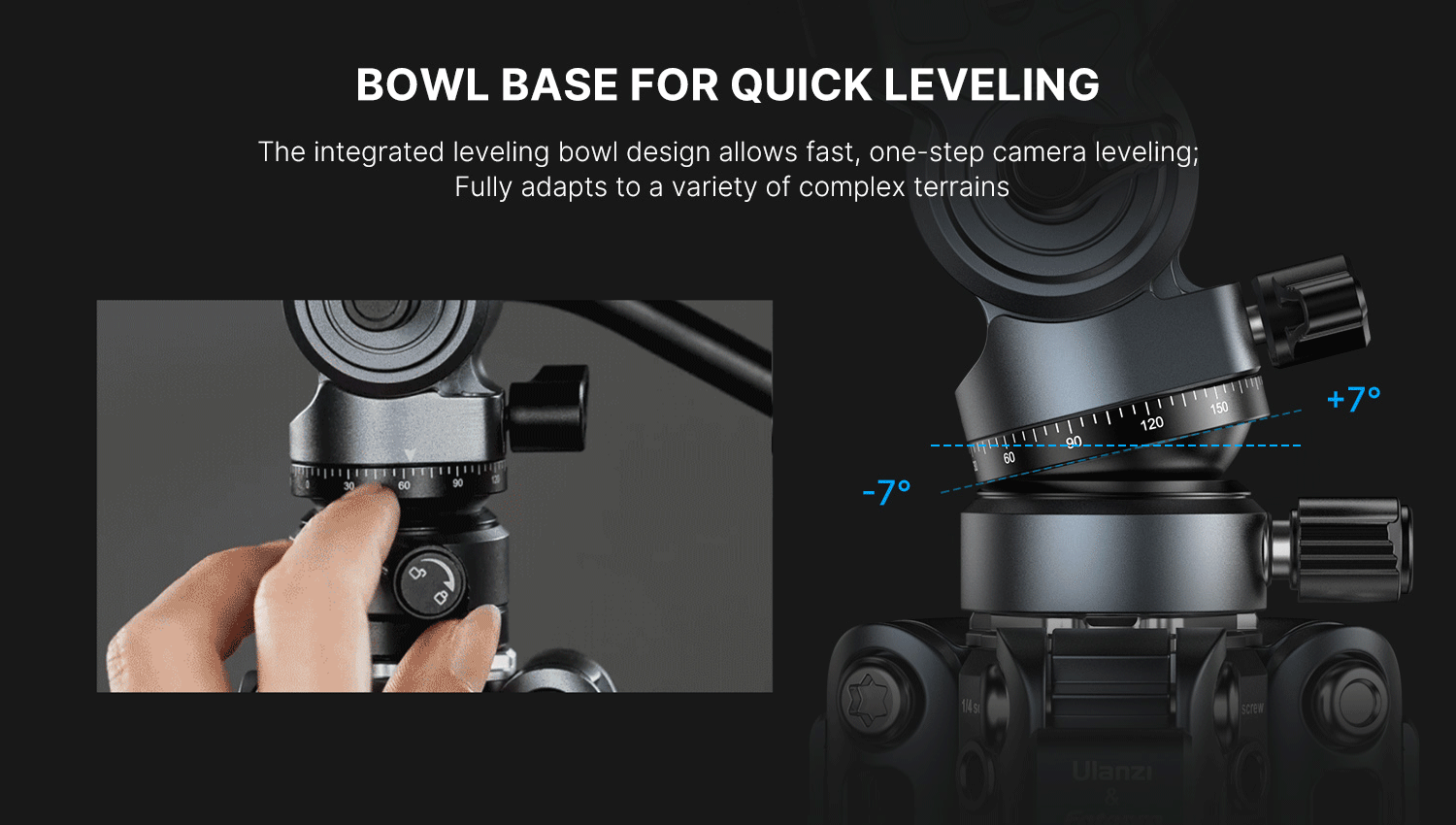 Ulanzi F38 Quick Release Video Travel Tripod 3318