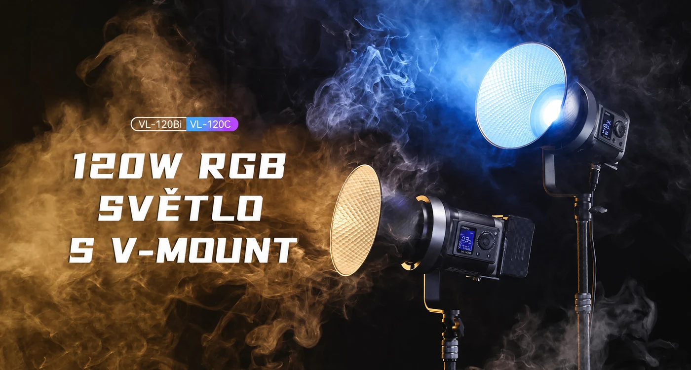 Ulanzi VL-120C 120W RGB V-Mount videosvětlo