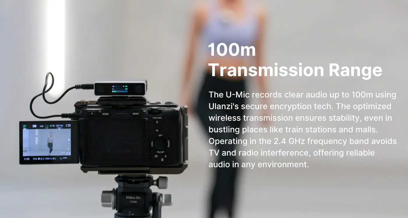 Ulanzi U-Mic Wireless Lavalier Microphone