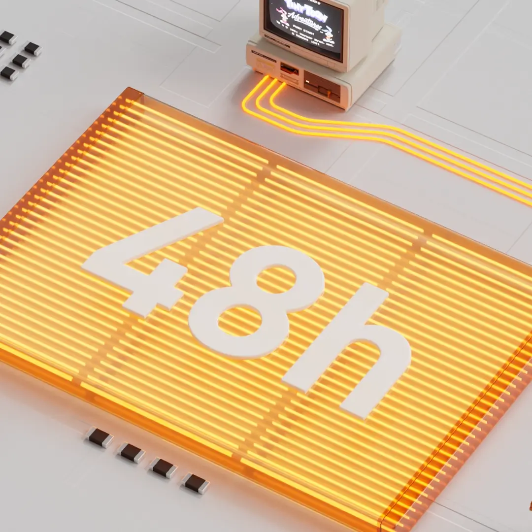 Grafika výdrže Saramonic Air až 48 hodin