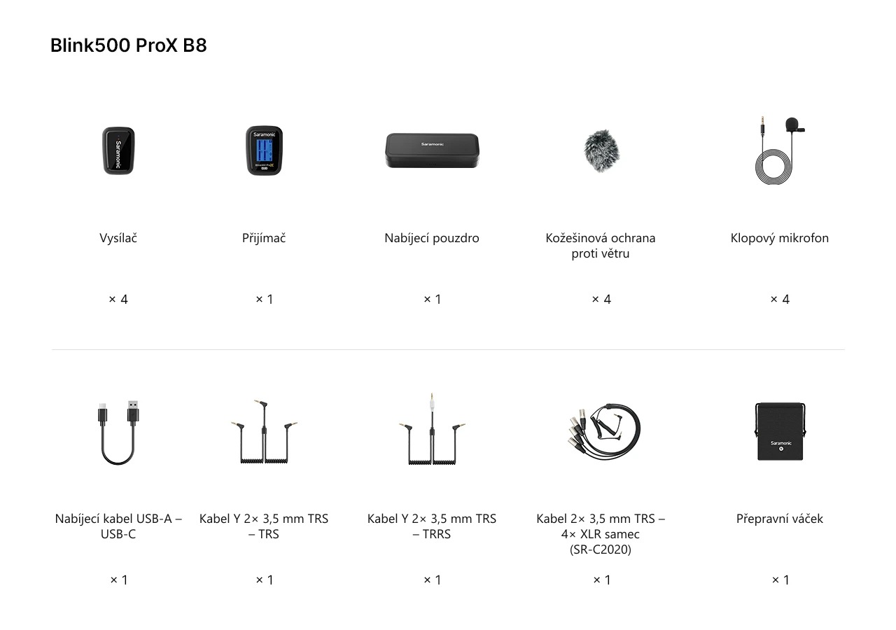 Saramonic Blink500 ProX B8