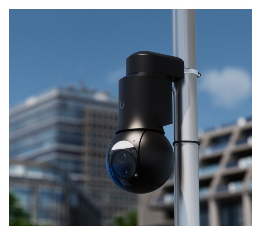 Ubiquiti UniFi Protect G6 PTZ, černá – Montáž na stěnu, strop i sloup