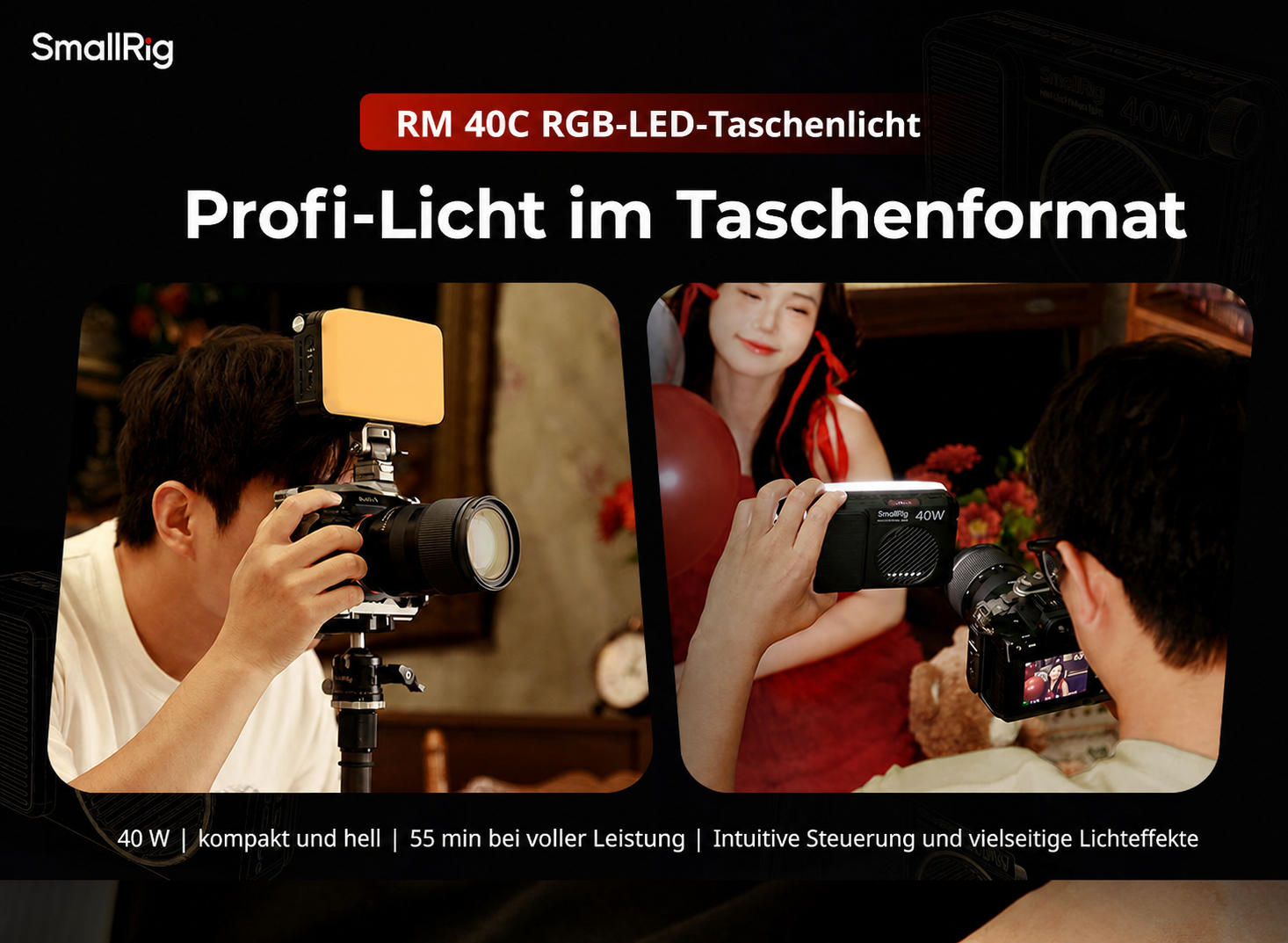 SmallRig RM 40C 5359 – deutsche Infografik, Teil 1 von 9